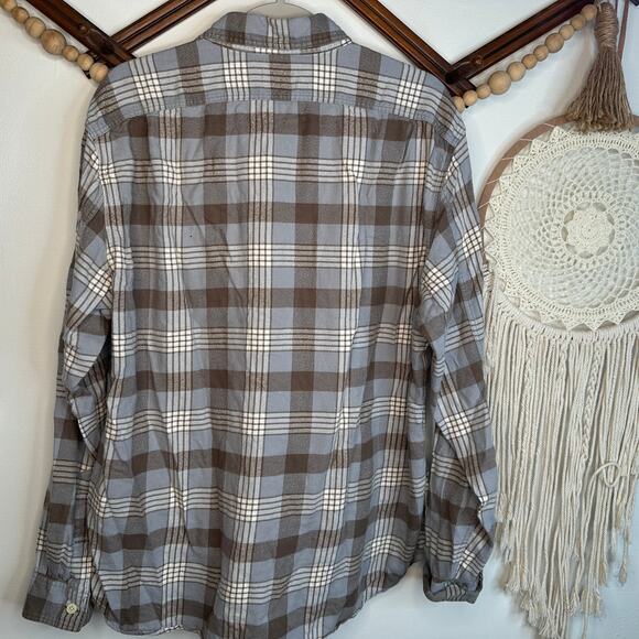 Vintage J.crew Cotton Plaid Flannel - Picture 3 of 4
